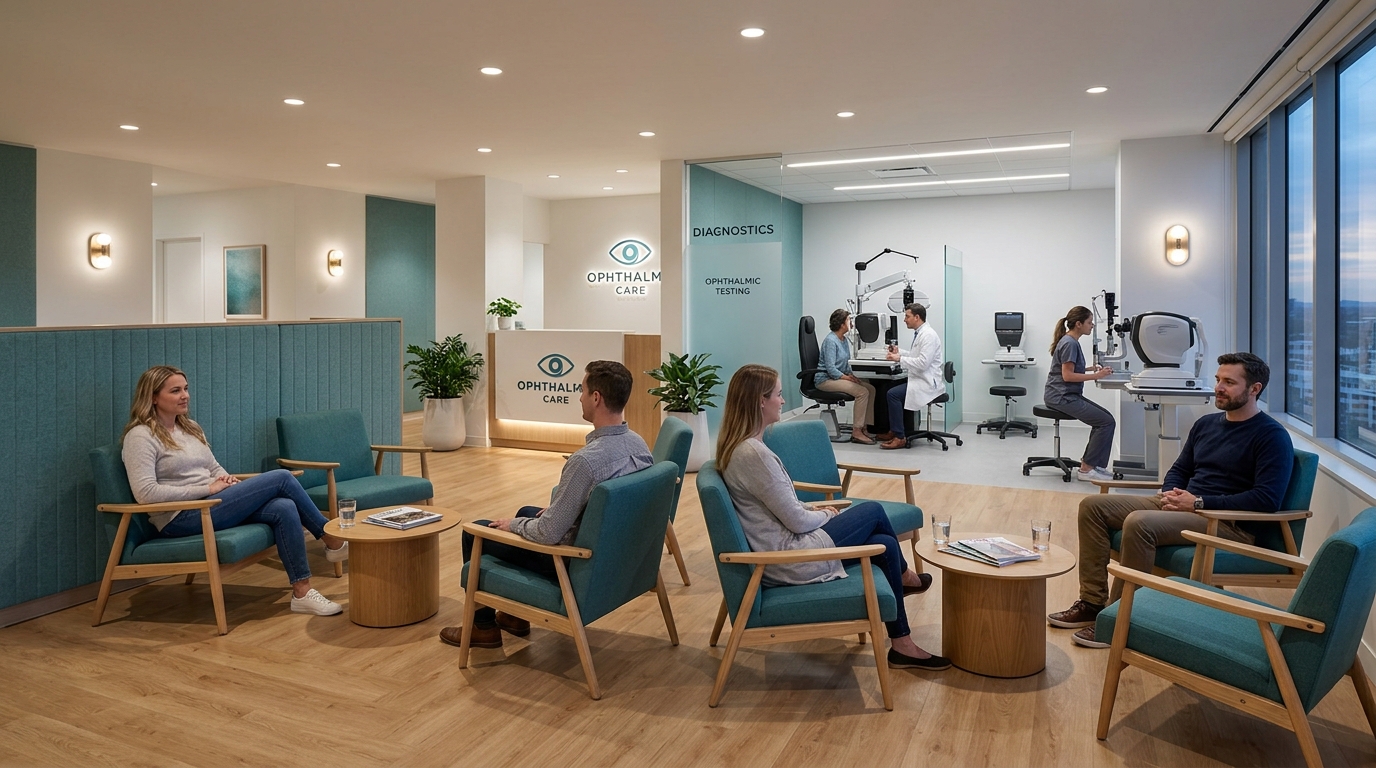 Yash Eye Care Clinic Interior - Modern Diagnostic Setup